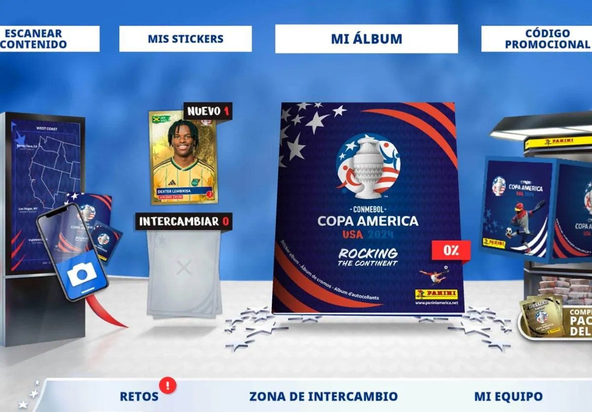 Copa América Actualizado los códigos gratis del álbum virtual online